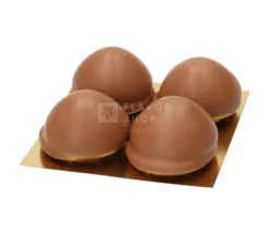 Ambachtelijke chocoladezoenen Melk 4 stuks - 150 g