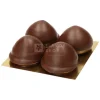 Ambachtelijke chocoladezoenen fondant 4 stuks - 150 g