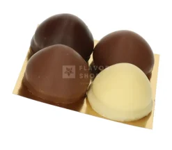 Ambachtelijke chocoladezoenen mix 4 stuks - 150 g