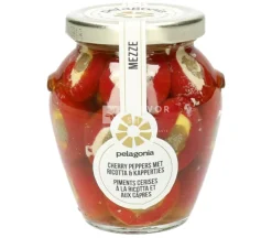 Cherry Peppers met ricotta & kappertjes 280 g