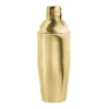 Cobbler shaker uit rvs goud 750ml