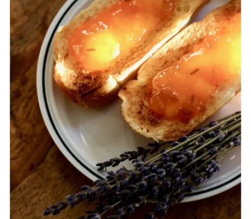 Fijne abrikozenjam met lavendel 323 g