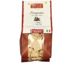 Focaccine con Olive Nere 200 g