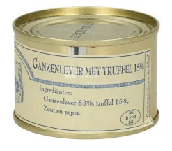 Foie gras van ganzen met truffel 65 g