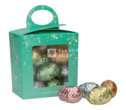 Geschenkdoosje met praliné eitjes verpakt - 250 g
