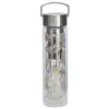 Glazen theefles On-The-Go met filter - Tropical Summer