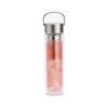 Glazen theefles On-The-Go met filter - Mandala
