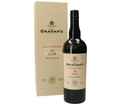 Graham's 2003 Vintage Port Library - 75 cl
