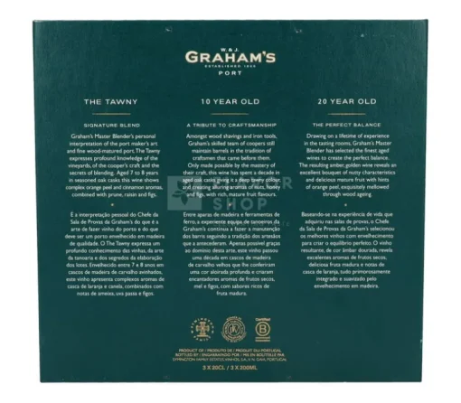 Graham's Tawny Collection - 3 x 20 cl