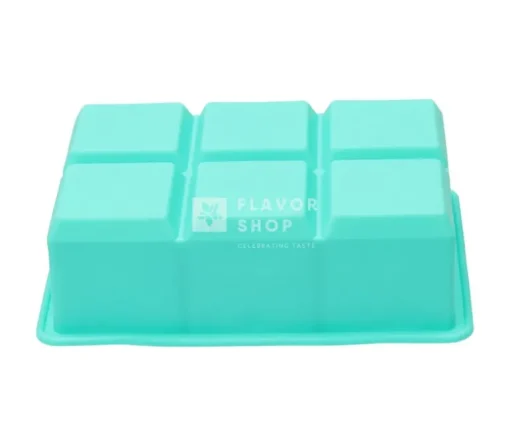 IJsblokjesvorm uit silicone kubus blauw 4.8x4.8x4.8cm