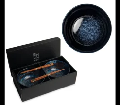 Iro Blue Pokébowlset 2 pers.- giftbox