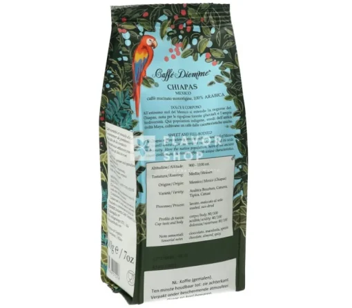 Koffie Chiapas 200 g Gemalen