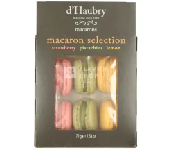 Macarons - Aardbei - Pistache - Citroen 72 g