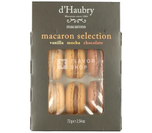 Macarons Vanille - Chocolade - Moka 72 g