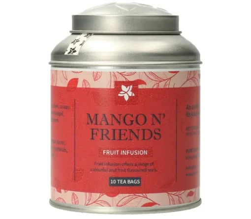 Mango n' Friends theebuiltjes in blik - 10 stuks