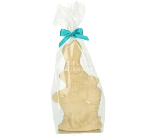 Paashaas - Witte Chocolade 150 g - 19 cm