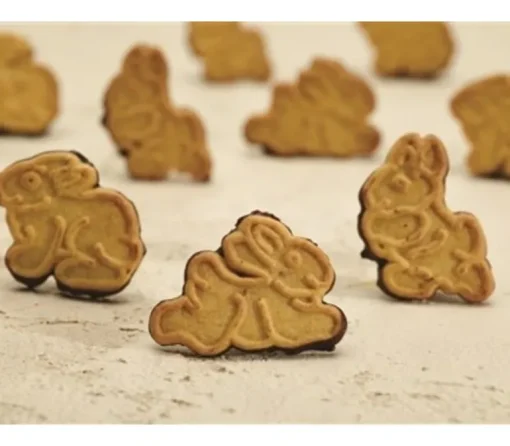 Paaskoekjes in chocolade gedipt 125 g