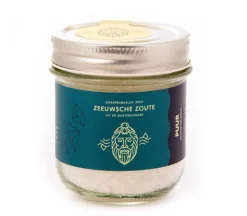 Puur zout 100 g - in glazen pot