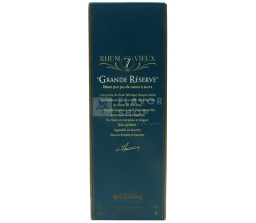 Reimonenq rum Grande Réserve 7 Y