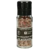 Roze Himalaya zout met grillkruiden - in zwarte molen 110 g