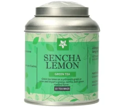 Sencha Lemon theebuiltjes in blik - 10 stuks