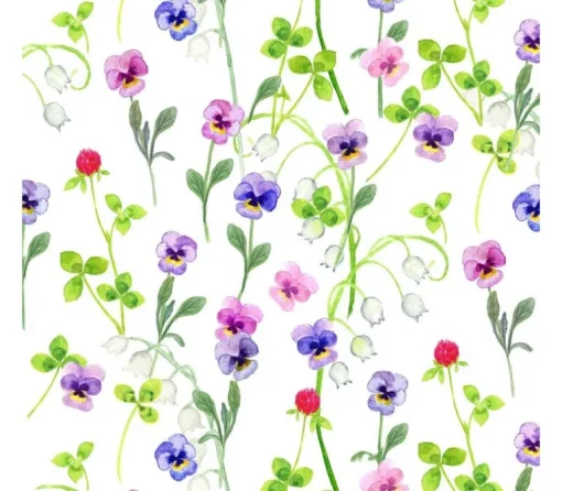 Servietten Hello Spring 33x33 cm