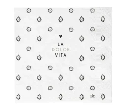 Servietten La Dolce Vita 20 pcs 16,5 x 16,5 cm
