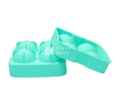 Silicone Ijsballenvorm Voor 4 Ijsballen, Groen, 6cm