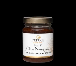 Tapenade van Zwarte olijven, tomaat & ui 80 g
