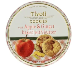Tivoli Apple & Ginger Buttercookies Blik 150 g