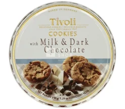 Tivoli Milk & Dark Buttercookies Blik 150 g