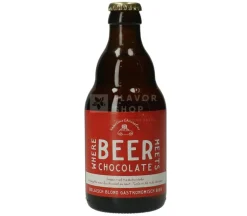 Where beer meets chocolate 33 cl - blond