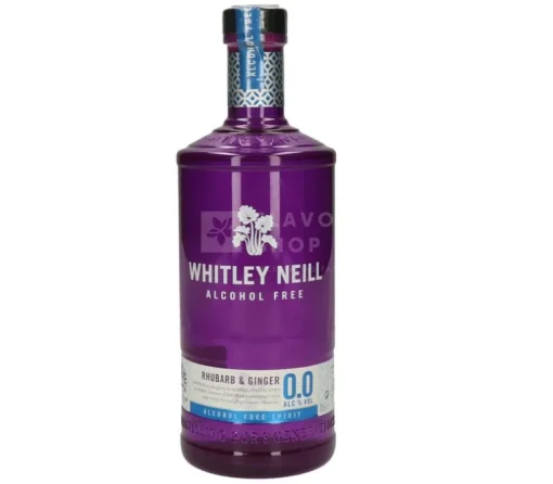 Whitley Neill Rhubarb & Ginger 0% 70 cl